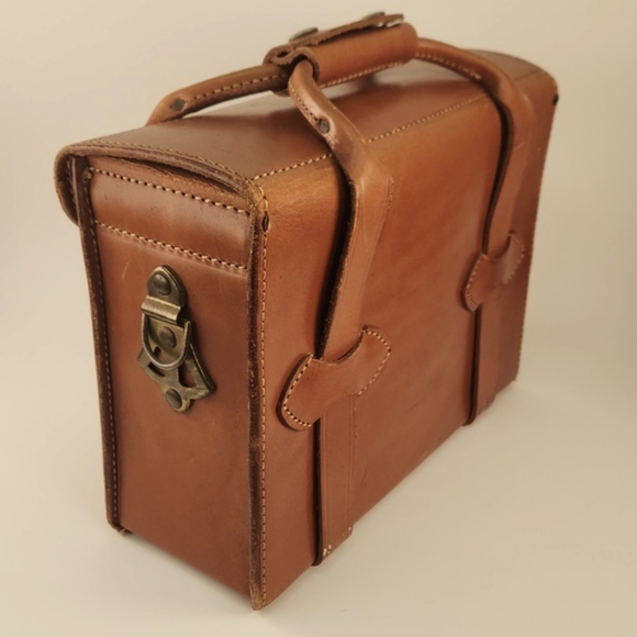 COPY - Perrin Leather David White STEREO REALIST Camera Carry Case, 1960s Vinta… - Picture 6 of 17